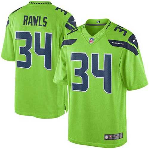 Nike Men & Women & Youth Seahawks 34 Thomas Rawls Green Color Rush Limited Jersey,We sell and wholesale Nike Men & Women & Youth Seahawks 34 Thomas Rawls Green Color Rush Limited Jersey on line form chian!